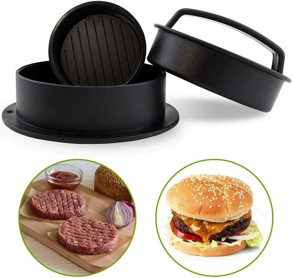 Burger Press Stuffed Patty Maker Mold Slider EASY Homemade Hamburger Making Tool BapMagic