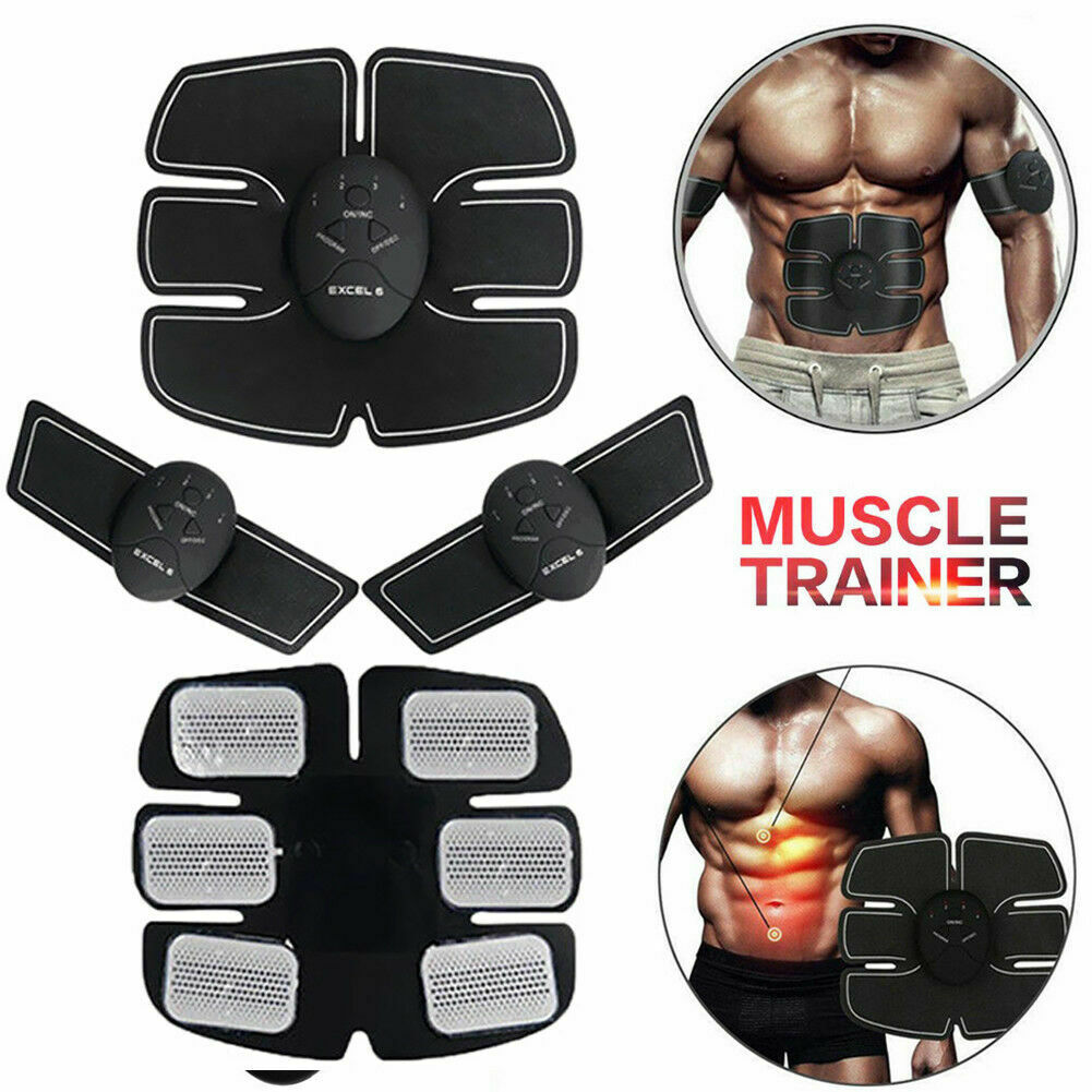 Electric Muscle Toner Machine ABS Toning Belt Simulation Fat Burner Belly Shaper BapMagic